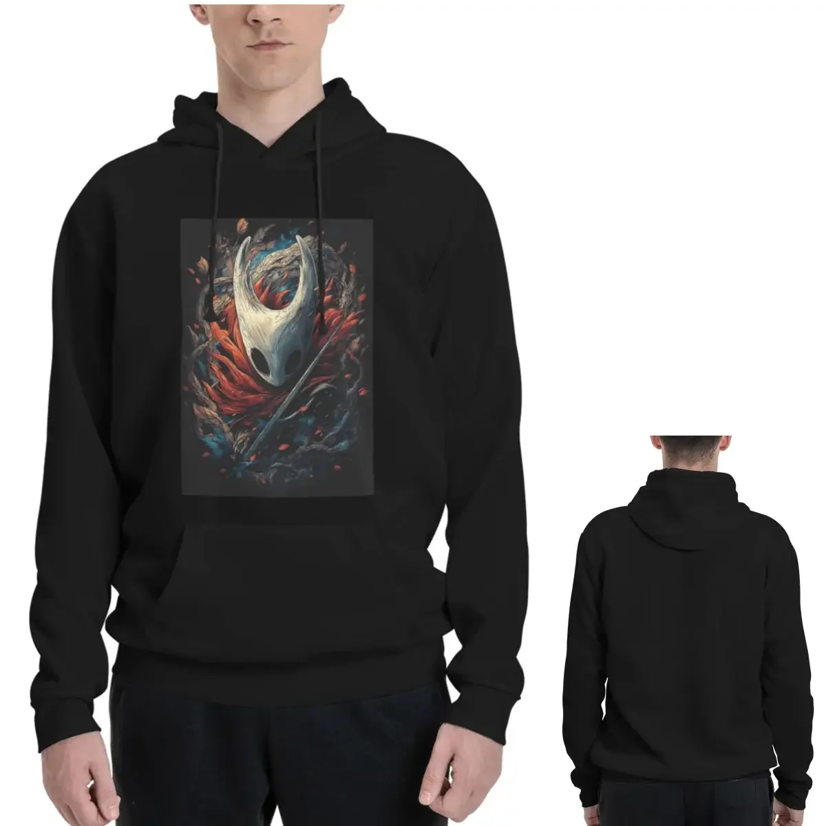 

Hollow Knight Silksong Hornet Silksong толстовки для мужчин и женщин повседневный пуловер толстовки в стиле хип-хоп с длинным рукавом с капюшоном осень-зима