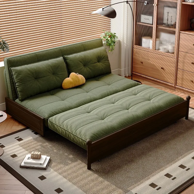 Modern simple sofa bed Small apartment preferred pull-out dual-purpose study office Multifunctional Internet celebrity sofa bed