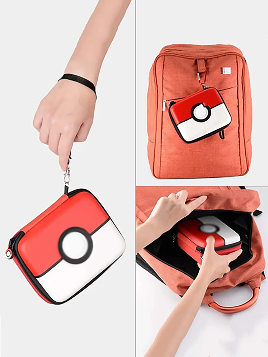 Caixa de armazenamento de casca dura, estojo de transporte para cartões colecionáveis magia ptcg mtg, presentes para meninos e meninas, comporta mais de 400 carros