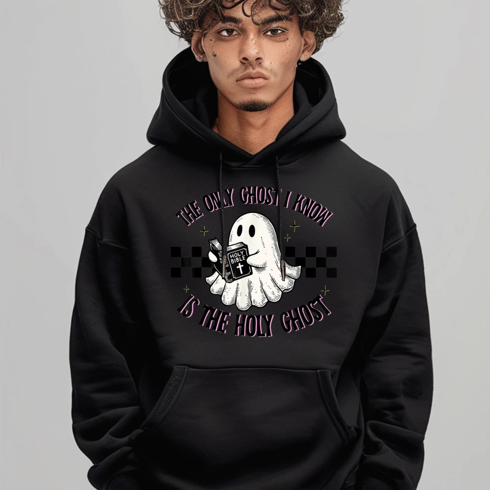 

Print Hoodies Latest O Neck The Ghost I Know Men Hoodies Hip hop long Sleeve Hoodies