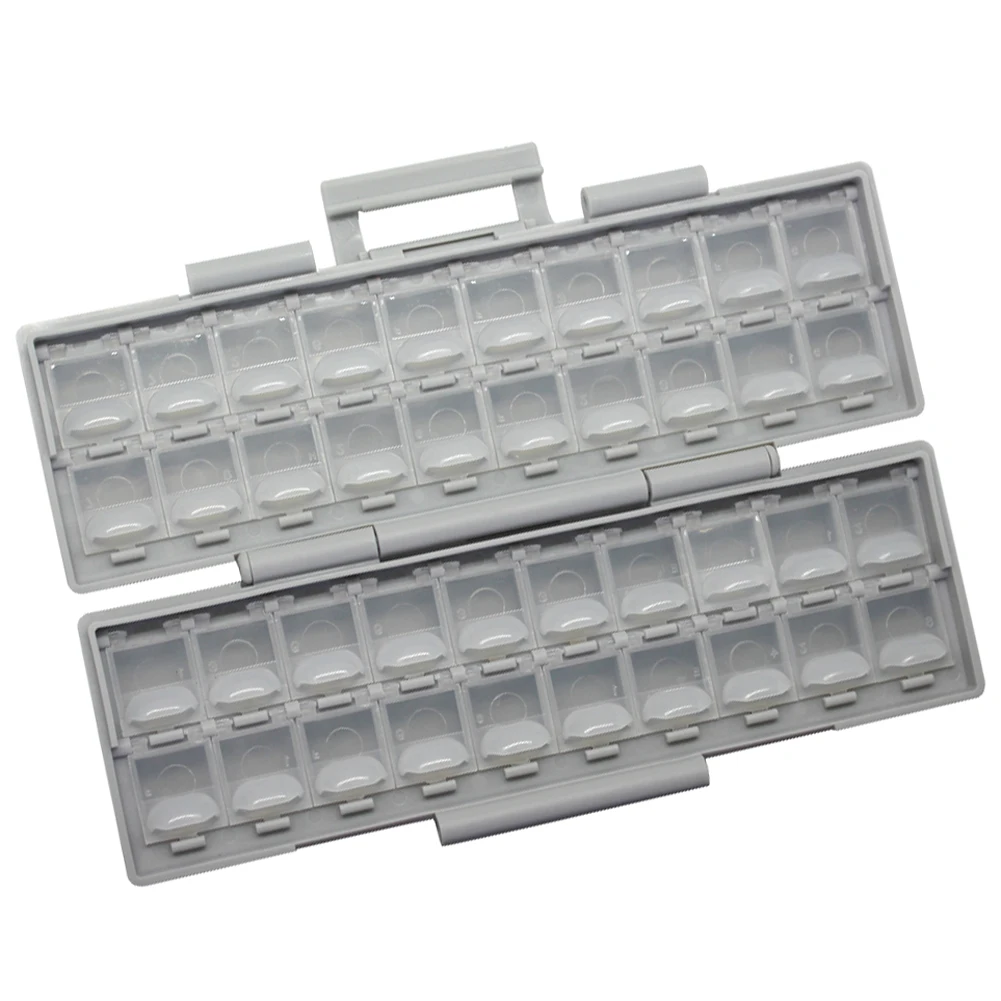 Navio dos EUA AideTek 2 unidades BOX-ALL-40 compartimentos Gabinete montagem em superfície resistores variados capacitor caixa de armazenamento de plásticos