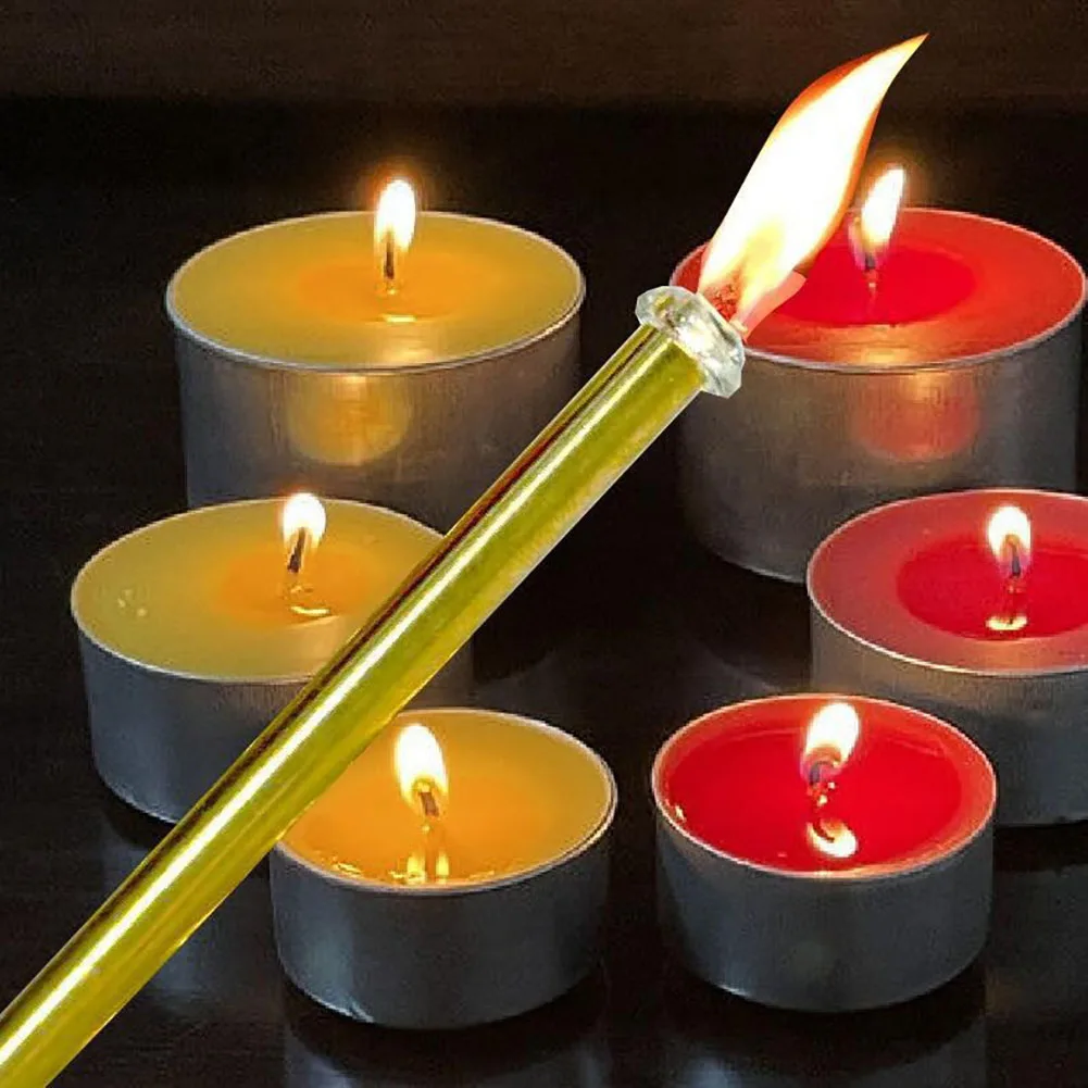 lighting-off torch Lighting Stick Lighting rod Fibre Wick for Candle Ghee Lamp ignition Light Offerings Wedding Stick Temple