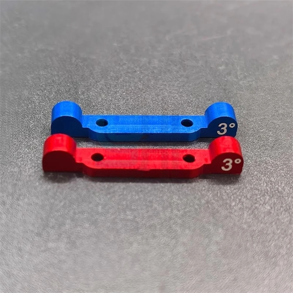 Braço traseiro para carro RC, Mosquito Car, 3 ° Fixação Assento, Toy, Upgrade Parts, Red ou Blue Metal, MINI-ZAWD020