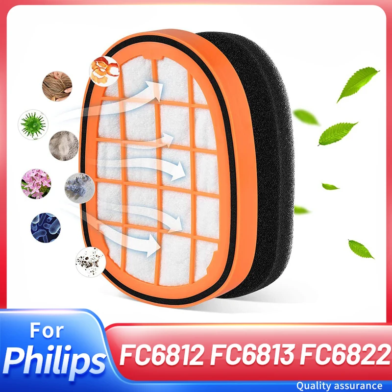 

Фильтры для ручного пылесоса Philips SpeedPro Max Aqua FC6812 FC6813 FC6822 FC5005/01 Сменные фильтры