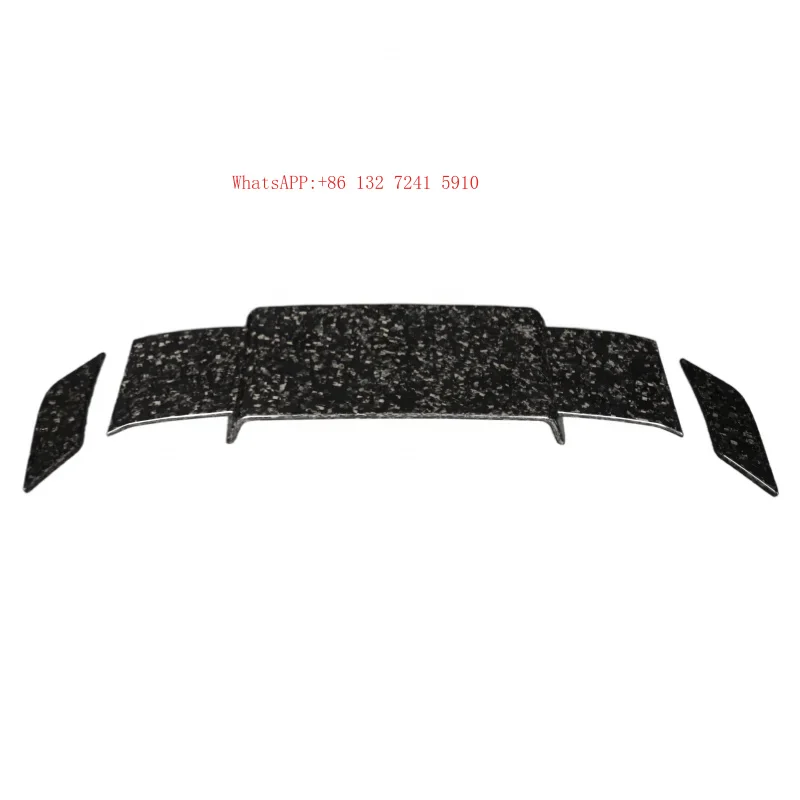 Customization B Style Forged Dry Carbon Fiber Rear Spoiler