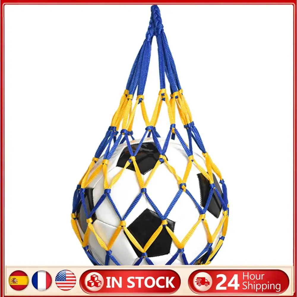 

Sports Ball Holder Sports Mesh Equipment Nylon Bold Storage Bag for Carrying Basketball Volleyball Soccer Football Accessories