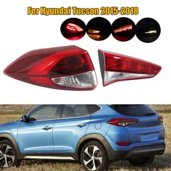 For Hyundai Tucson 2015 2016-2018 Rear Inner Outer Tail Light LED Rear Fog Lamp 92403-D3010 92404-D3100 92401-D3100 92402-D3100