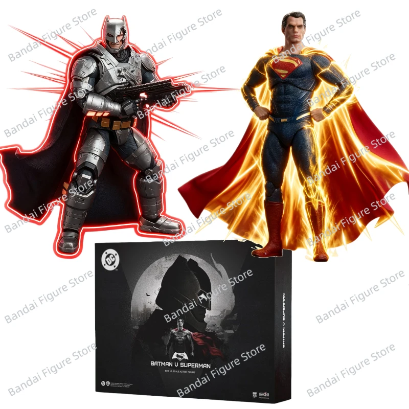 Nuevo conjunto de figuras Fondjoy BVS blindado Batman batalla figura de acción de Superman dañada 1/9 Batman V Superman amanecer de la justicia DC Juguetes