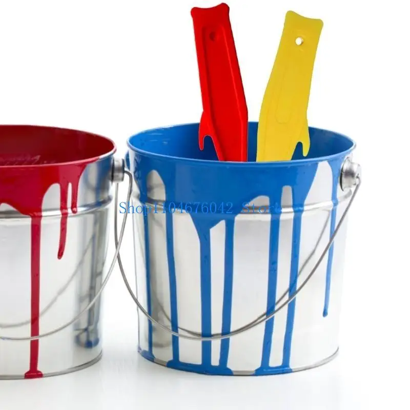 652F Mixing Paddle Plastic Paint Paste Tint Stirrer Hand Mixer DIY for Smooth and Consistent Paint Mixing