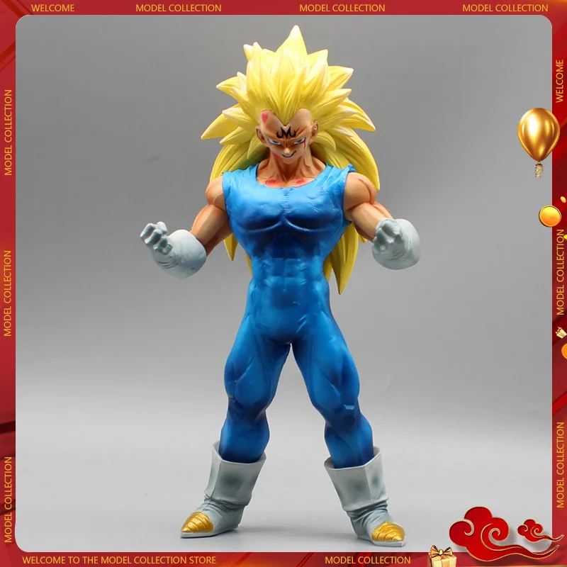 

Экшн-фигурка аниме, Вегета Dragon Ball Z Gk Ssj3 Vegeta Iv Super Saiyan, коллекционная Статуэтка из ПВХ 28 см, игрушки, подарки