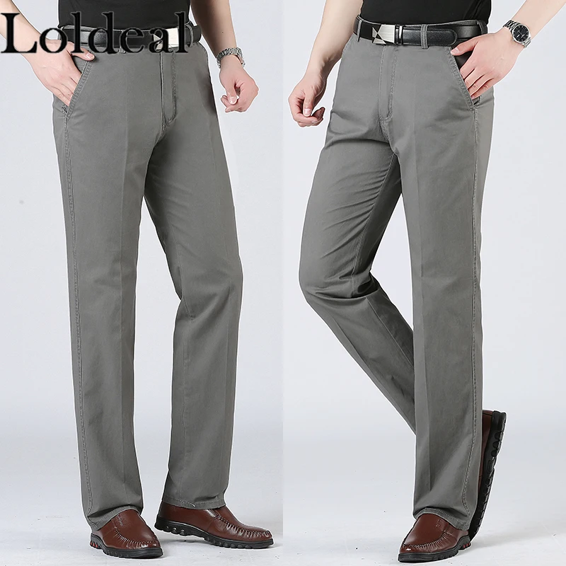 Men's Slim-Fit Casual Stretch Chino Pant