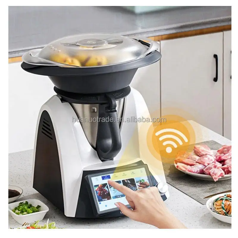 Intelligent Fully Automatic Stainless Steel Touch Screen Multi-Functional Cooking Appliance for Household Commercial Use