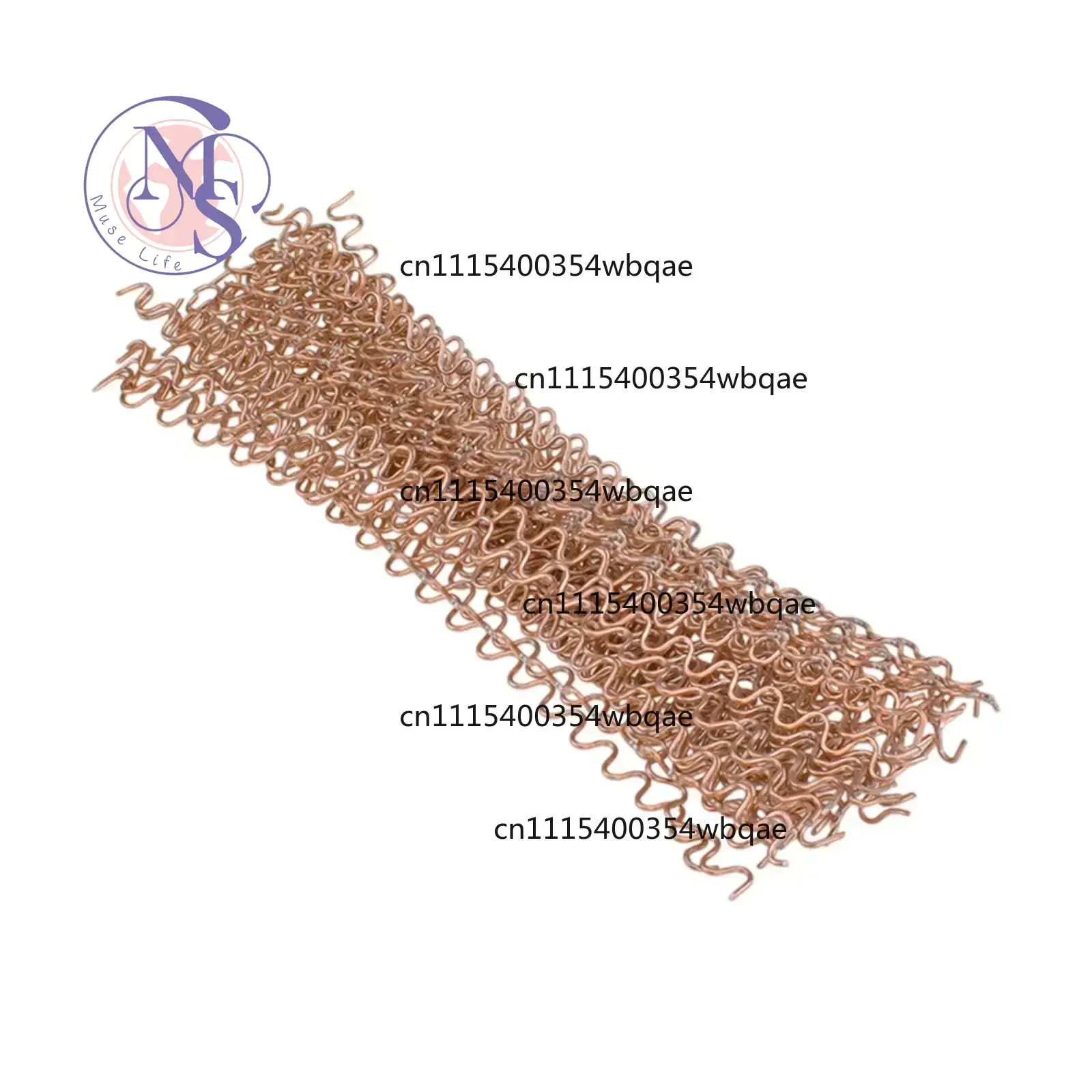 ZOCI-Car Dent Removal Rod Kit, High Strength Copper Corrugated Wiggle Wires for Auto Dent Pulling Repair