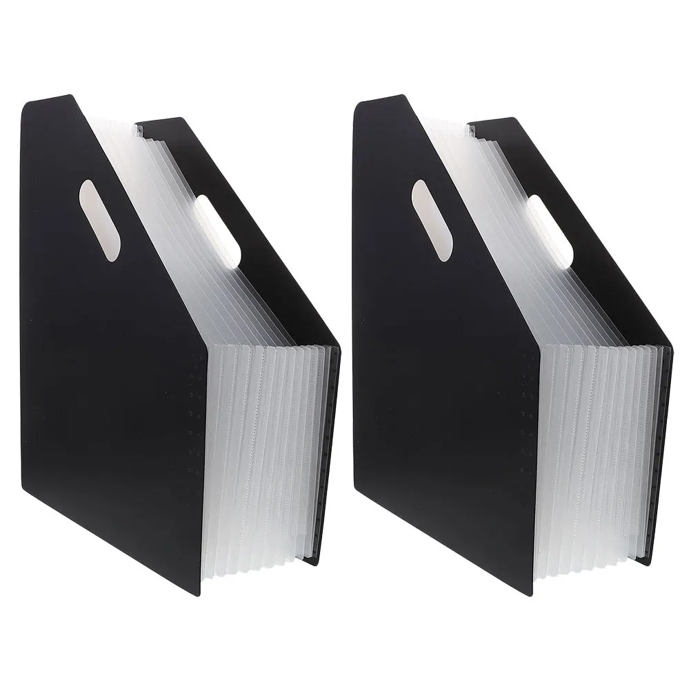 

2 шт., папка-аккордеон, органайзер для документов, расширяемая папка для файлов для офисных школьных квитанций, папки-файлы-аккордеона