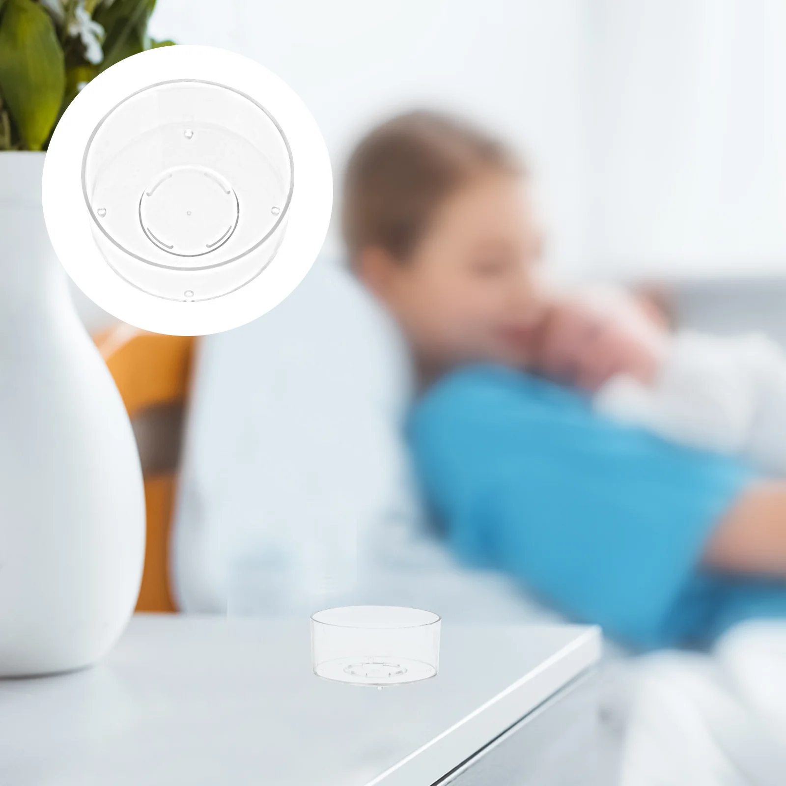 

20Pcs Container for DIY Making Premium Quality Plastic Wax Melt Box Flame Retardant Shell Home Office Decor Item