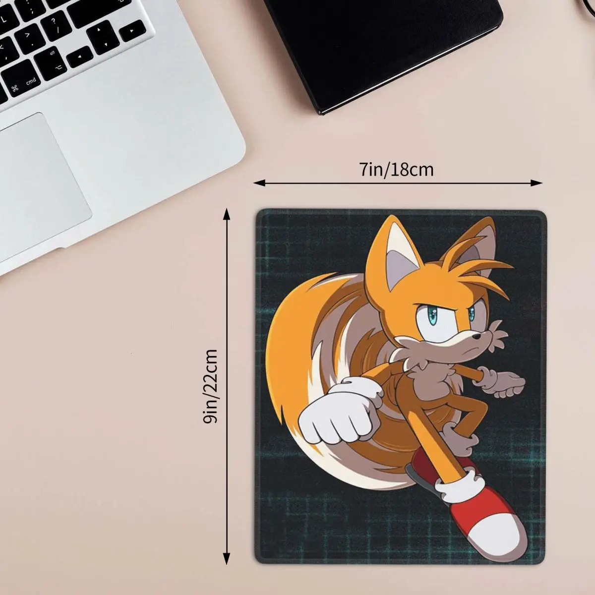 Tails The Fox Sonic The Hedgehog Mouse Pad Computer Keyboard Mouse Mat Gaming PC Laptop Desk Mat Office Accessories