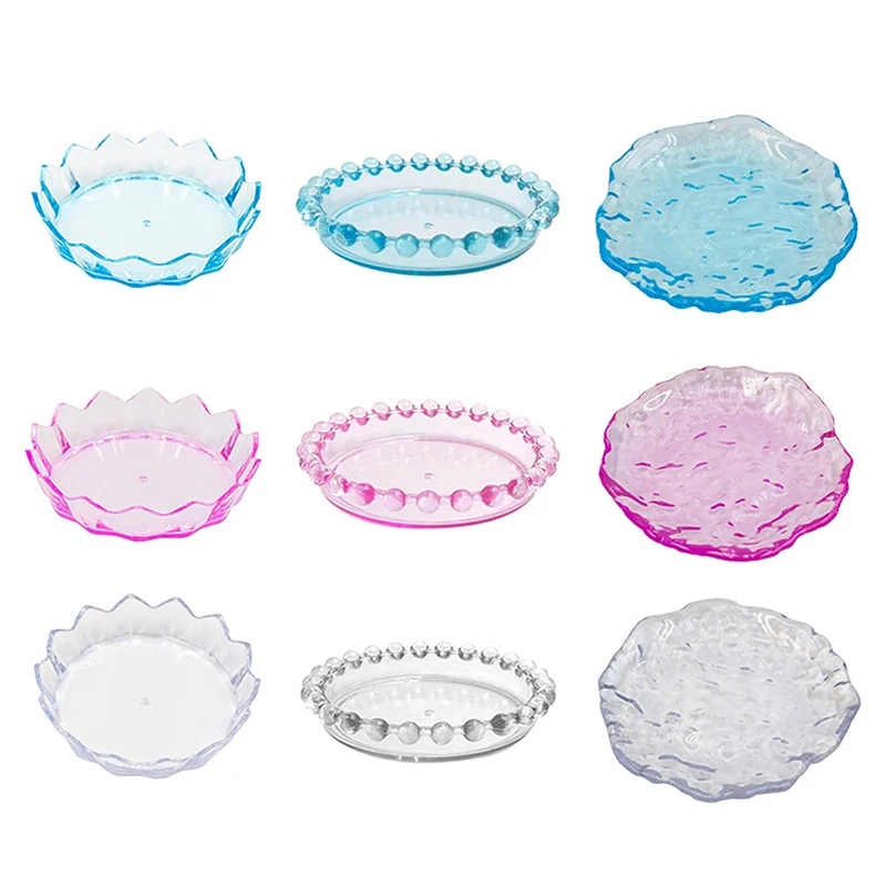 Porte-brosse à ongles, support organisateur, conteneur de nettoyage, boîte de rangement, plateau, plaque, strass, affichage de paillettes, outils d'art des ongles