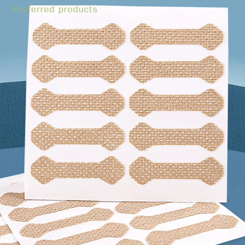 60pcs Ingrown Toenail Corrector Strips Anti-Nail Patch Long Toe Pad for Paronychia Foot Care Sleeping Nail Patch Nails in Flesh