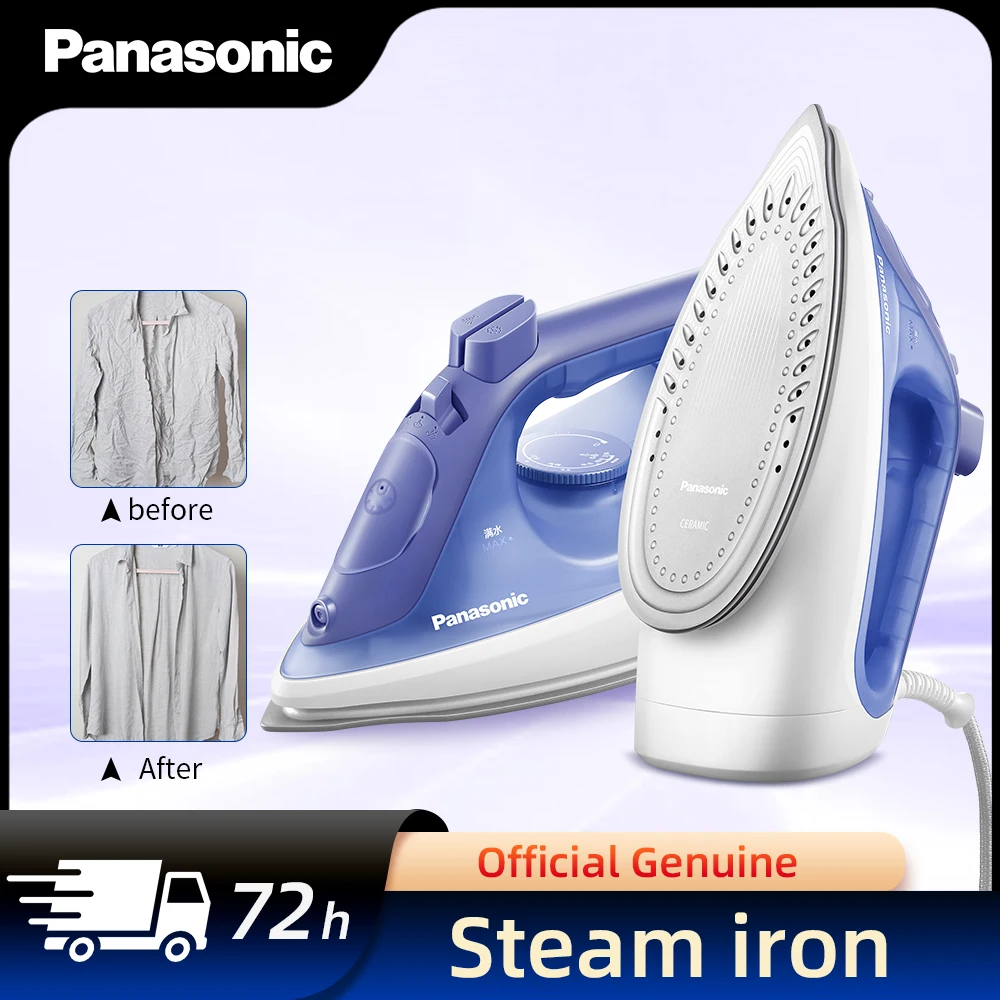 2000W Steam Iron – Compact Vapor Generator Home Steam Iron for Clothes, Sewing, Quilting and Crafting Ir