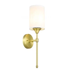American Retro Wall Lamp for Cloth Lampshades Bathroom Decor Mirror Light Bedroom Stairs Modern LED Metal Sconce Luminaire