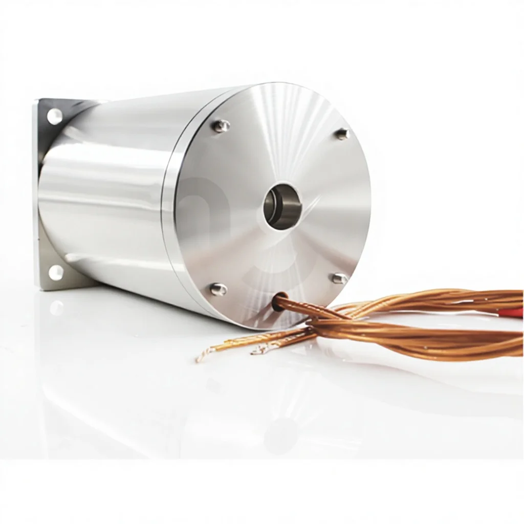 High Precision Single Shaft Vacuum Stepper Motor High Temperature Resistant Low Outgassing Motor For Laboratory Vacuum Equipment