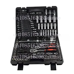 Hardware Car Repair 216 Piece Set, Multi Specification Ratchet Wrench, Hardware Car Repair Tool Set