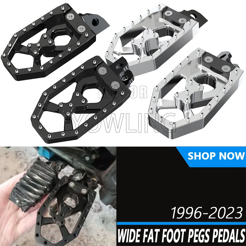 

DR650 SE Motorcycle CNC Foot Pegs Rests Footrest Footpeg Pedals For Suzuki RM 85 DR-Z 250 125 125L DR200/650/SE/250/350 DR-Z125