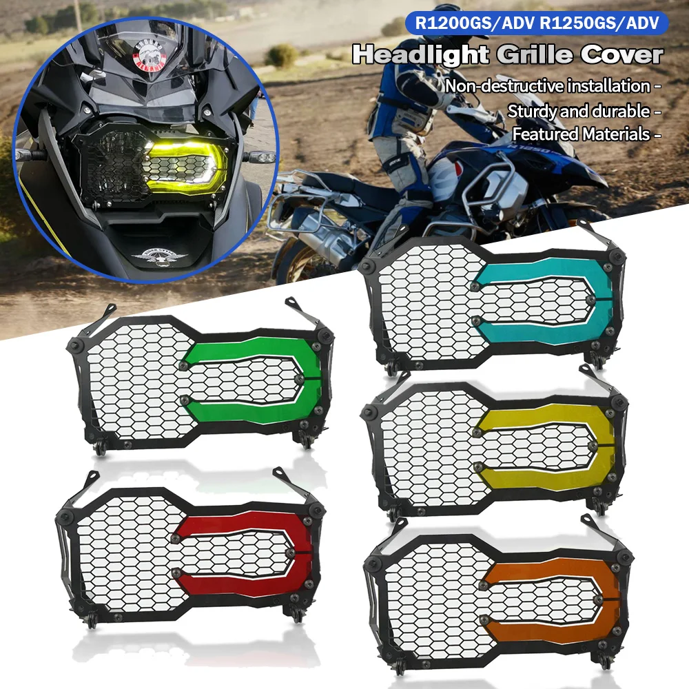 

Motorcycle Headlight Guard Protector Grille Grill Cover For BMW R1250GS Adventure R1250 R 1250GS 1250 GS ADV 2018 2019 2020