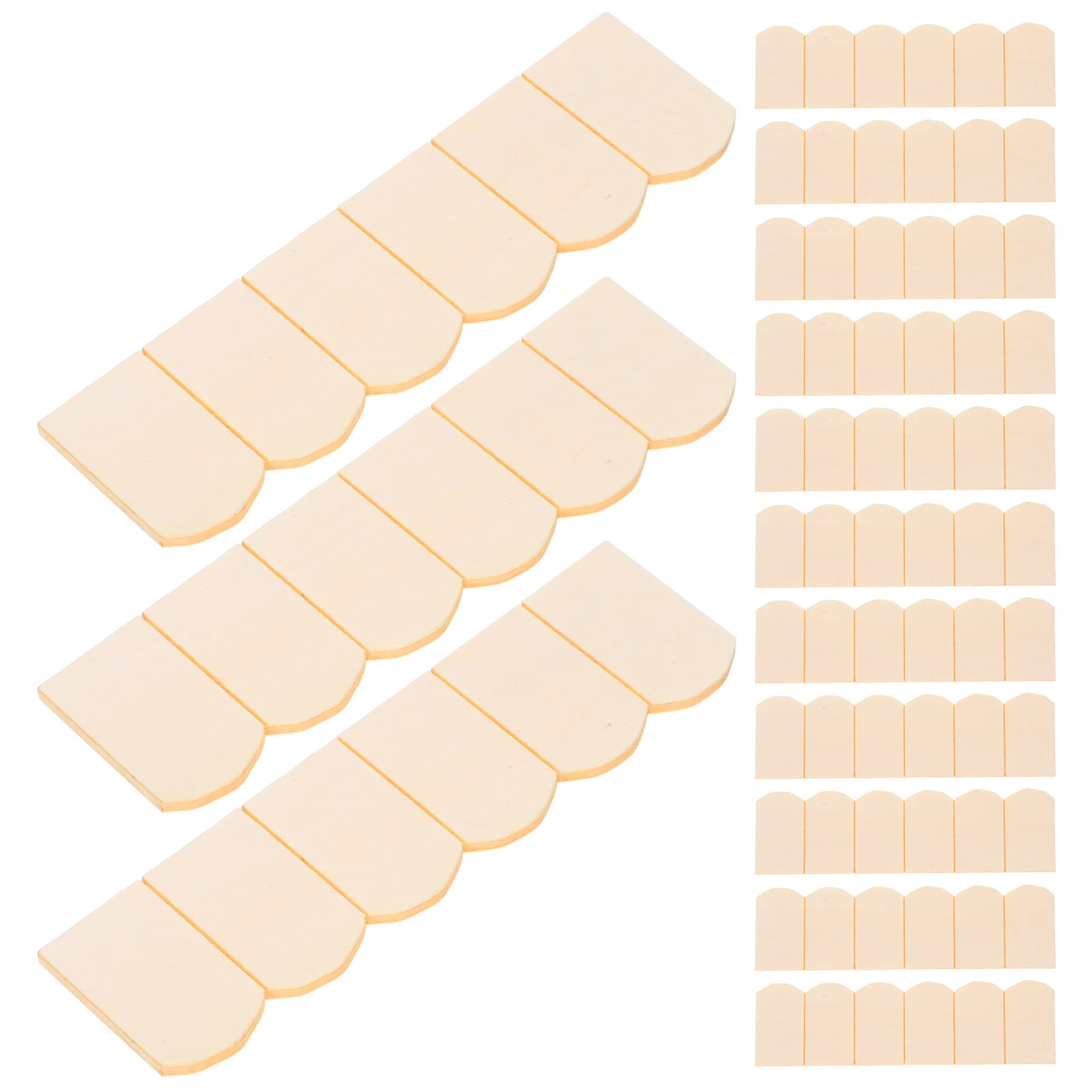 

24 Pcs Roof Accessory Dollhouse Decoration Mini Accessories Decors Decorations Baby