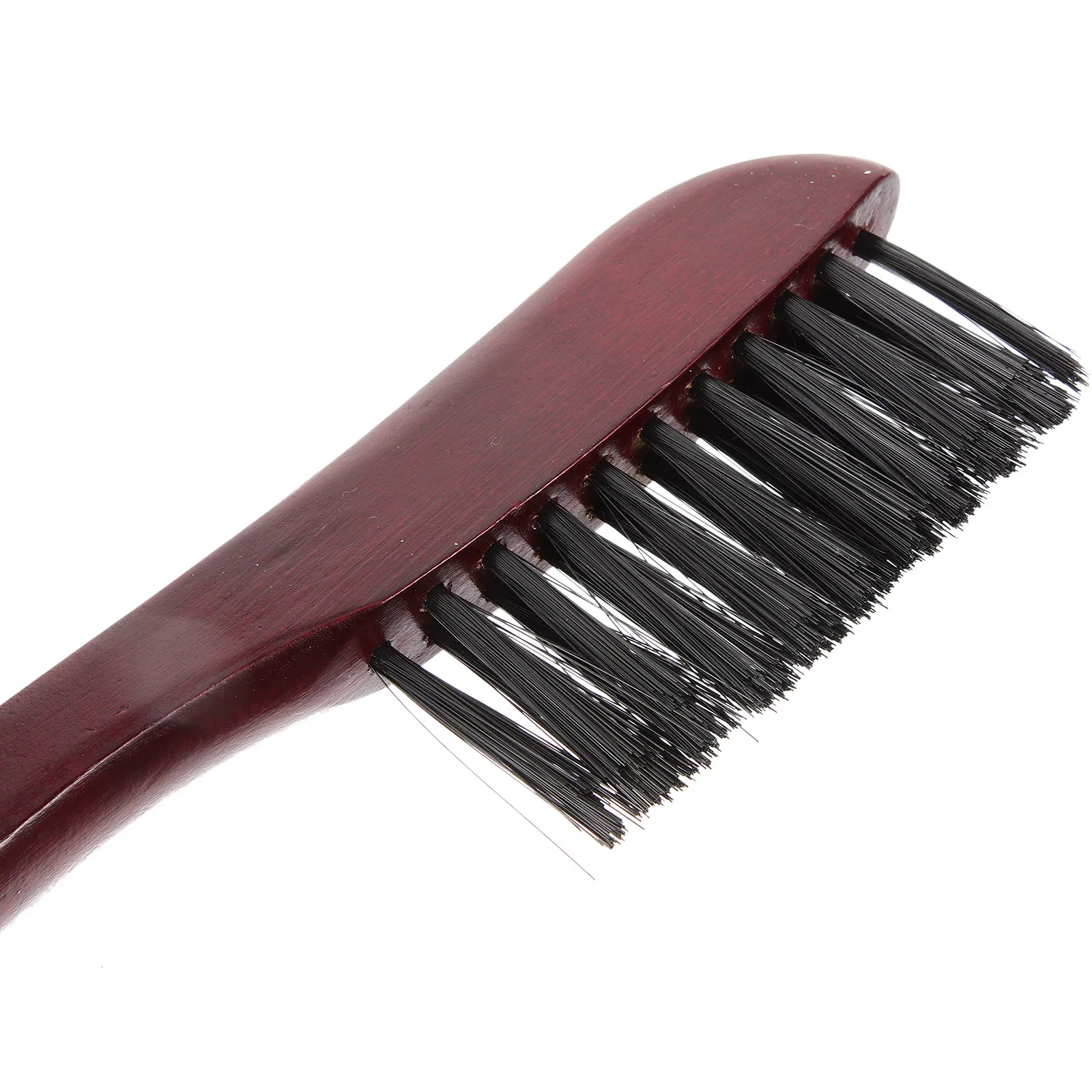 2Pcs Pool Table Brush Set with Ergonomic Wood Handle & Dual-Length Bristles for Scratch-Free Cleaning