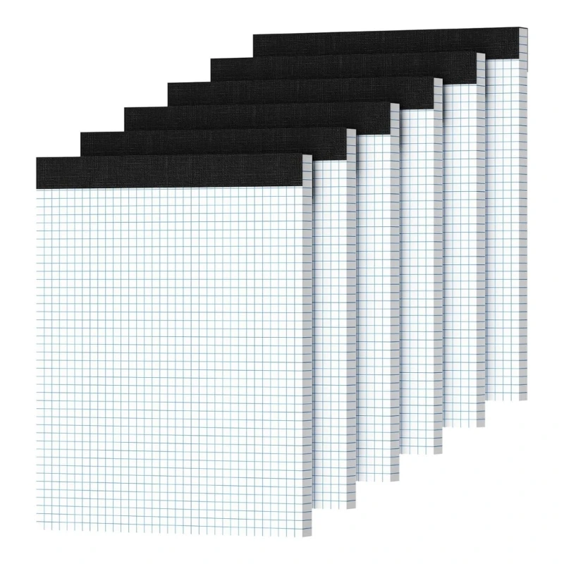 6 szt. Małe notatniki Scratch Pads Note Pads Graph Paper Paper Pass do szkoły