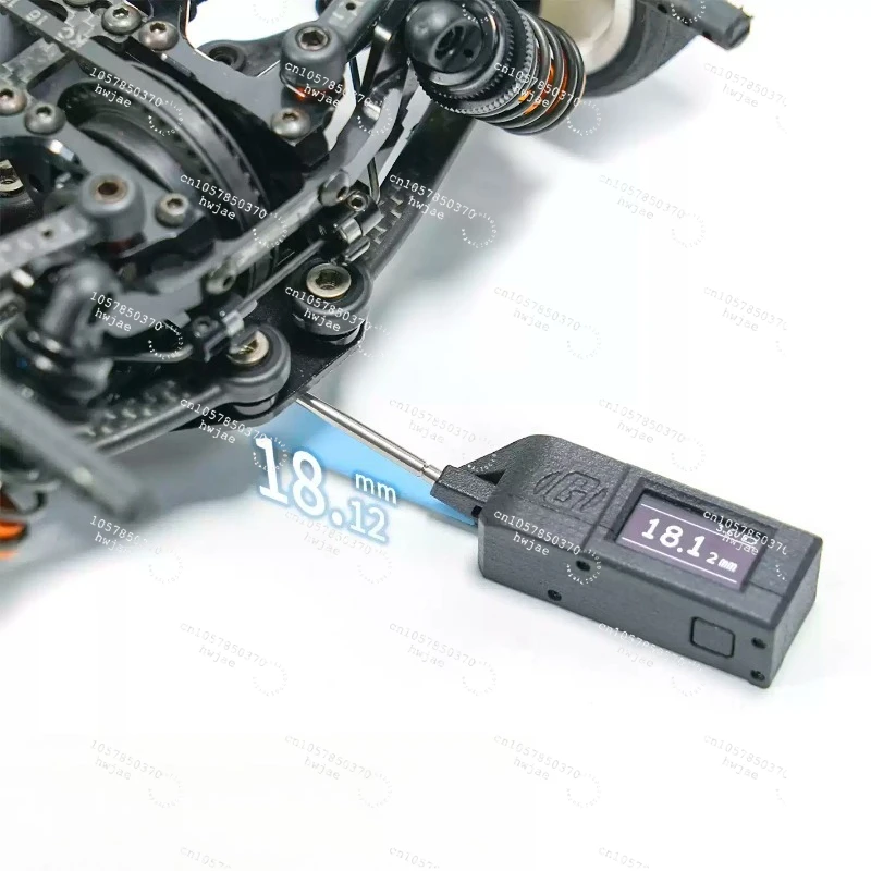 Electronic digital display RC remote control vehicle measuring ruler chassis height measuring tool portable GH-025