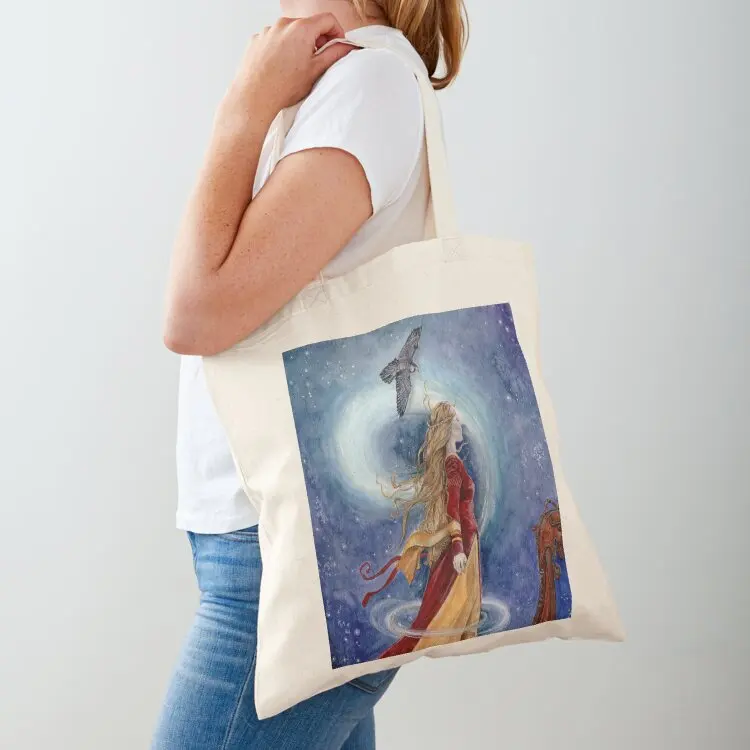 

The Goddess Freyja - Shapeshifter Tote Bag tote bag woman Large bags for women Canvas bag eco pack