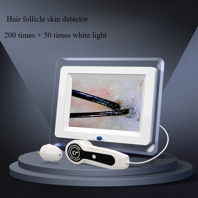 yyhc 7 inch skin tester Scalp hair follicle hair detector Hair analyzer with screen beauty salon all-in-one