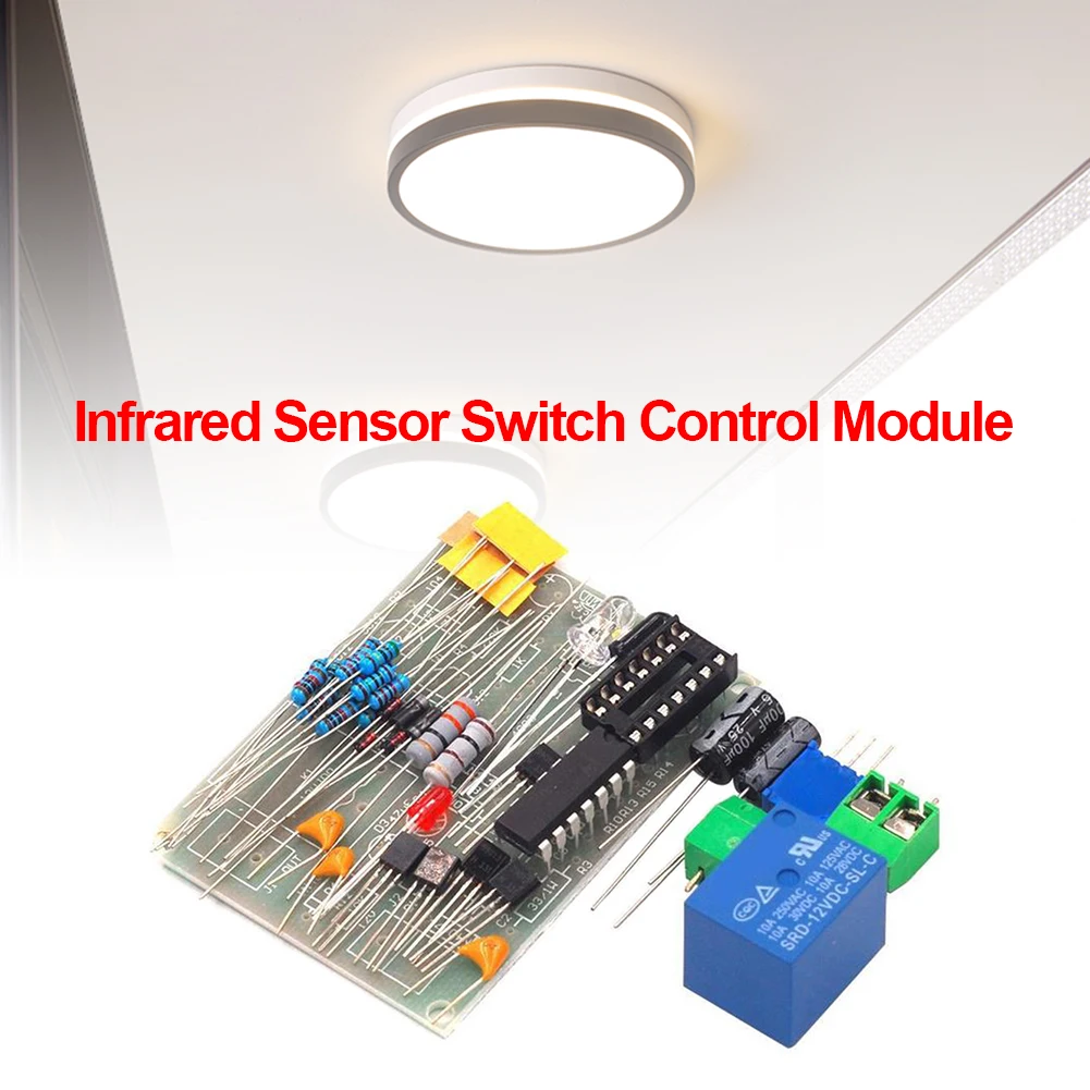 Faucet IR Sensor Module Faucet Module Infrared Proximity for Switch DIY Kit 0-40s Delay Automatic Sensor DIY Electronic Kit