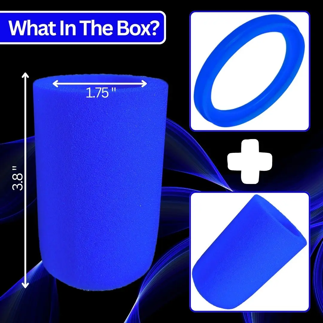 Schiuma ad alta densità per parabrezza SM7dB per Shure SM7B, MV7, copertura per microfono con supporto SM7dB con anello di fissaggio in plastica, filtro anti-pop per podcast