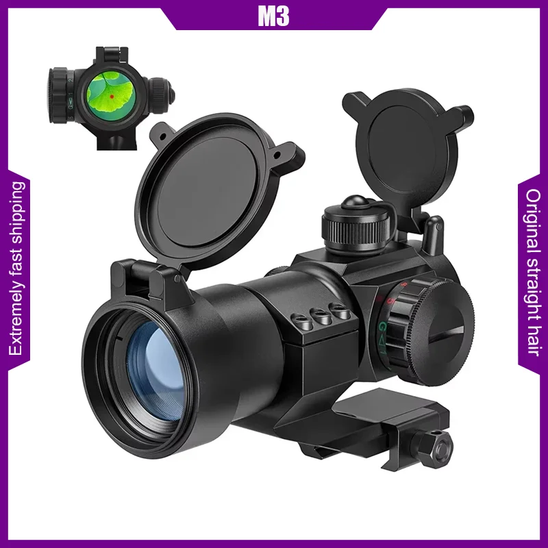 

M3 Red Dot Sight Reflex Sight Hunting Rifle Scope For 20mm Cantilever Mount Tactical Red Green Dot Sight Scopes