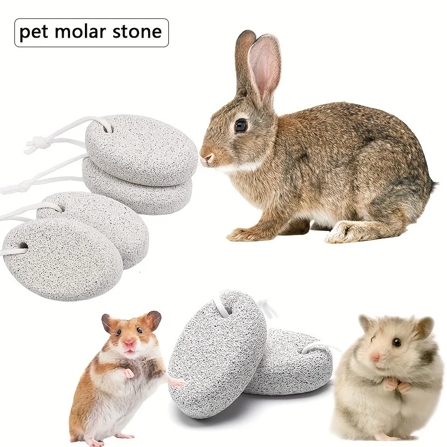 

Hanging Volcanic Rock Hamster Grinding Teeth Stone Rabbit Guinea Pig Gnawing Toy Small Pet Supplies Hamster Toys Bunny Supplies