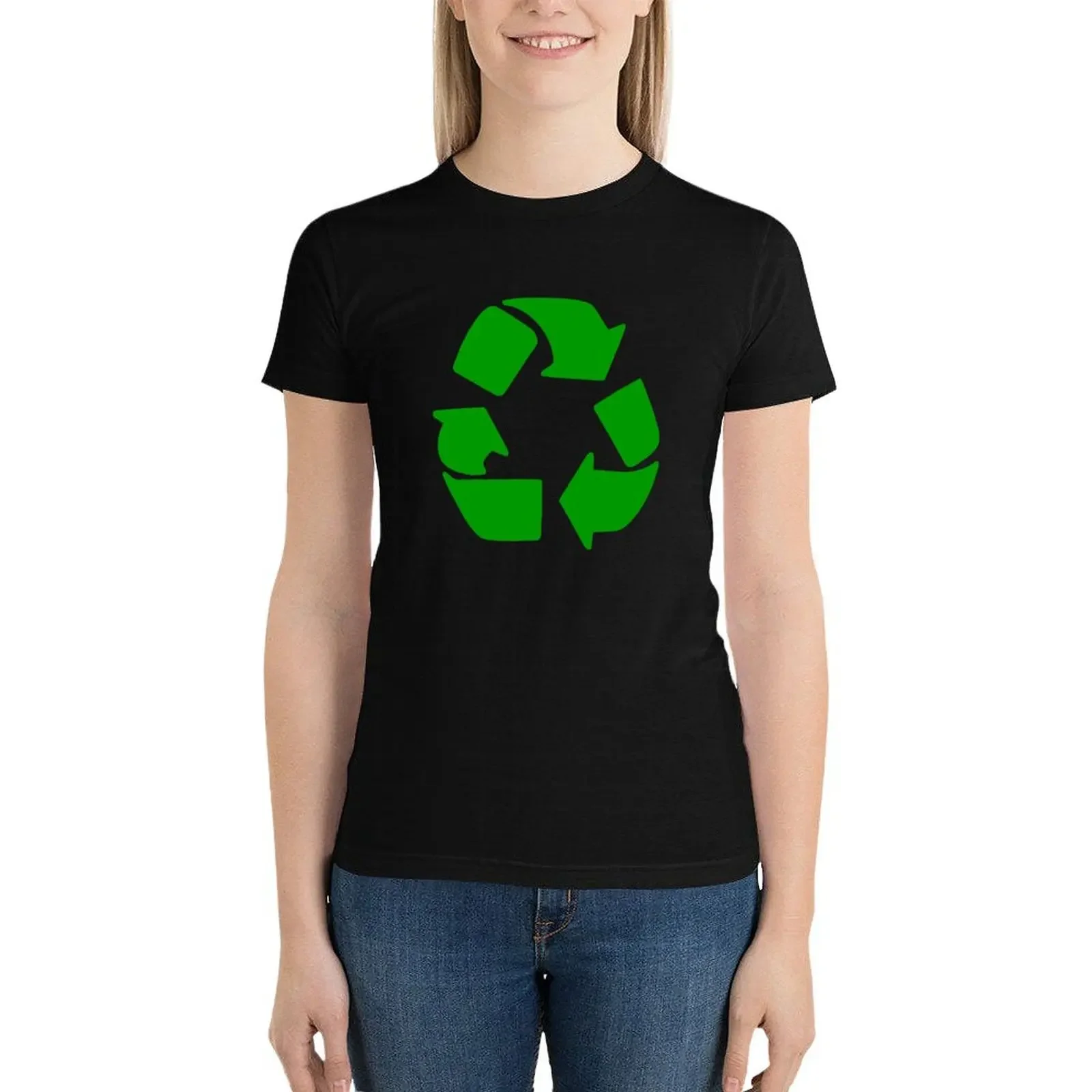 Recycle T-Shirt lady clothes vintage clothes cotton t shirts Women