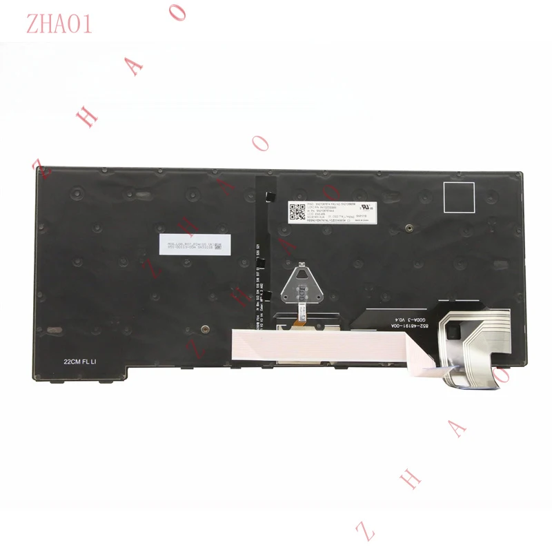 Z   For Thinkpad T14 L14 P14s G3 L14 Gen 4 US Backlit Keyboard 5N21D68058 5N21D68160