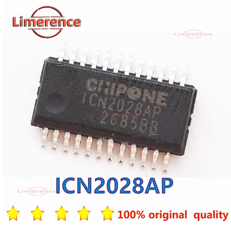 10pcs/lot ICN2028AP ICN2028 ICND2038S ICND2038 ICN2037AP ICN2037BP ICN2037 LED lighting driving chip SSOP-24  In Stock