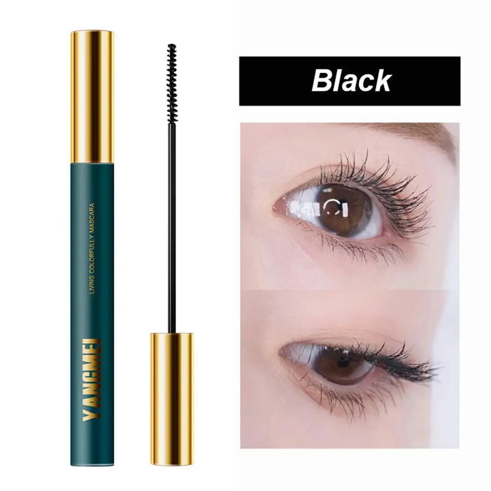 Ultrafijne krullende mascara Wimpermascara Vlekvrij Langdurig Waterdicht Dikke verlenging Wimpermake-up voor natuurlijke uitstraling