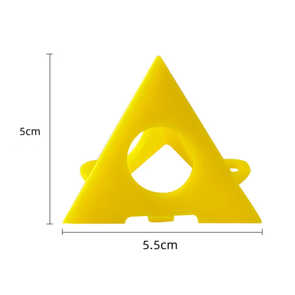 삼각형 페인트 패드 발, 피라미드 스탠드, 목공 목수 액세서리 패드, 페인트 도구, 10 개, 20 개