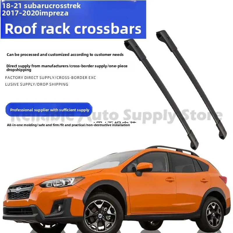 

For Subaru Roof Rack Cross Bars Compatible with 2018-2021 Crosstrek and 2017–2021 Impreza – Durable Heavy-Duty Premium Fit