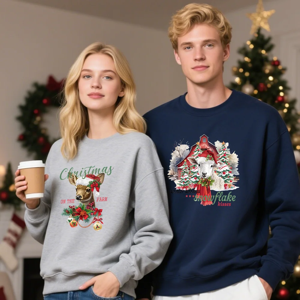 9 قطعة عيد الميلاد التصميم الإبداعي ملصقات نقل الحرارة لتي شيرت ، قناع ، جينز ، حقيبة الظهر ، قبعة ، وسادة لنمط شخصي