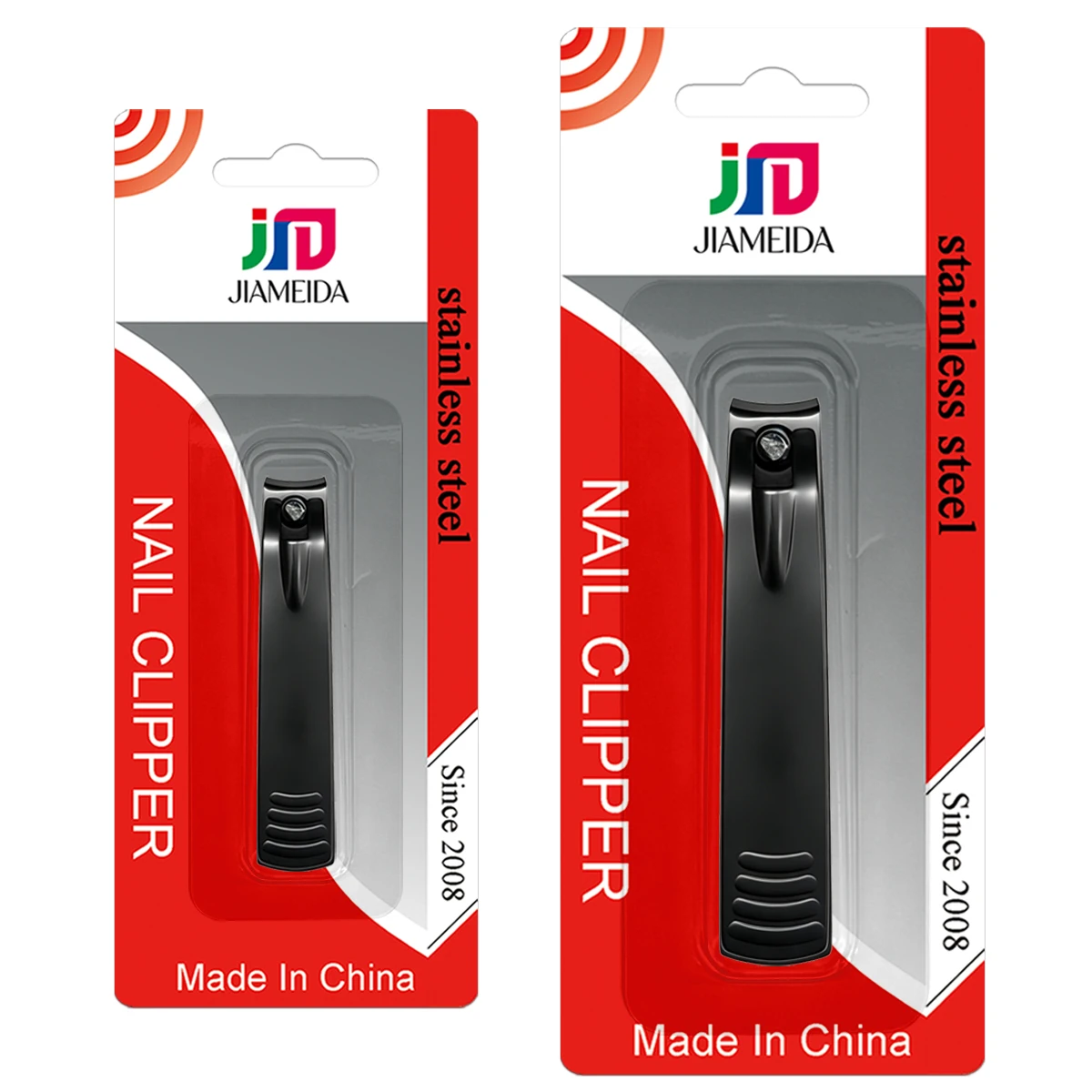 Black Heavy Duty Stainless Steel Nail Clippers Nail Cutter Manicure Tool for Finger And Toe Nail Cutting