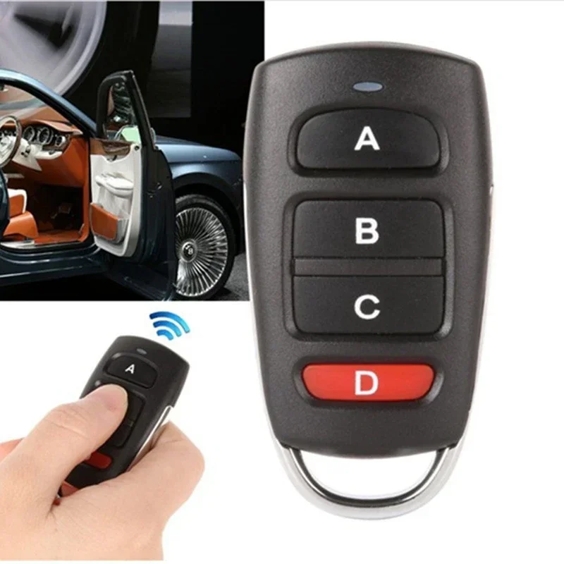 1-50PCS 433 Mhz Universal Garage Door Control Remote Control Fixed Learning Code Clone Self-copying Automation For Gates