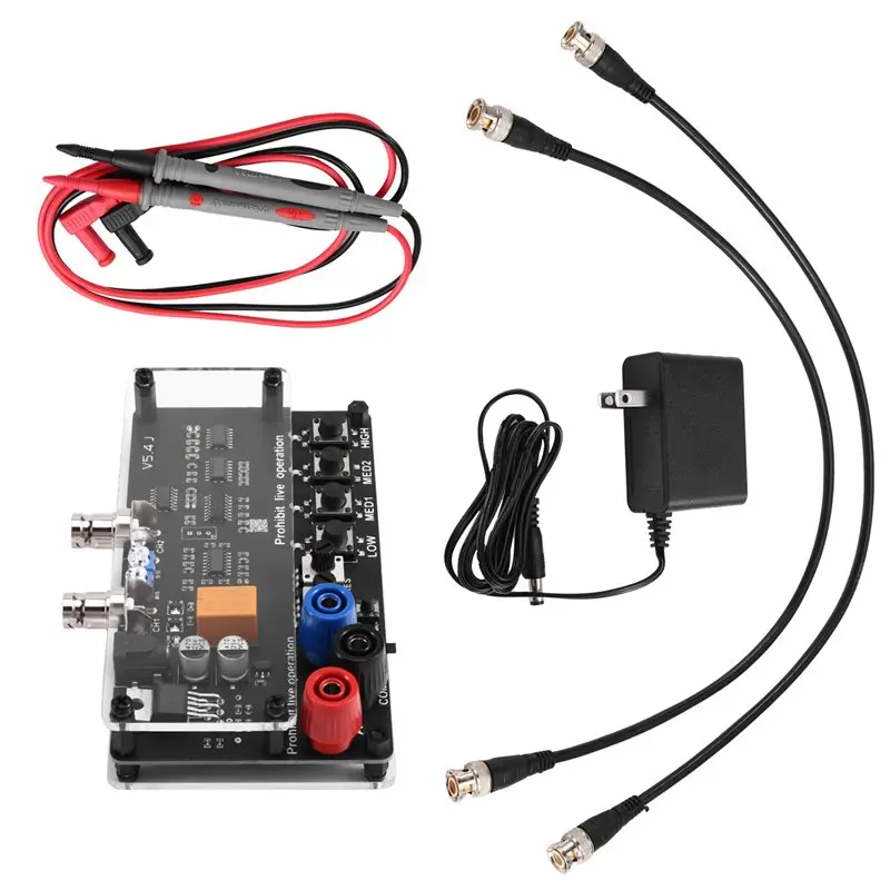 

AT29-VI Curve Tester Two-Channel Input (Acrylic Version Alternating Display) Shows Four Test Frequencies US Plug