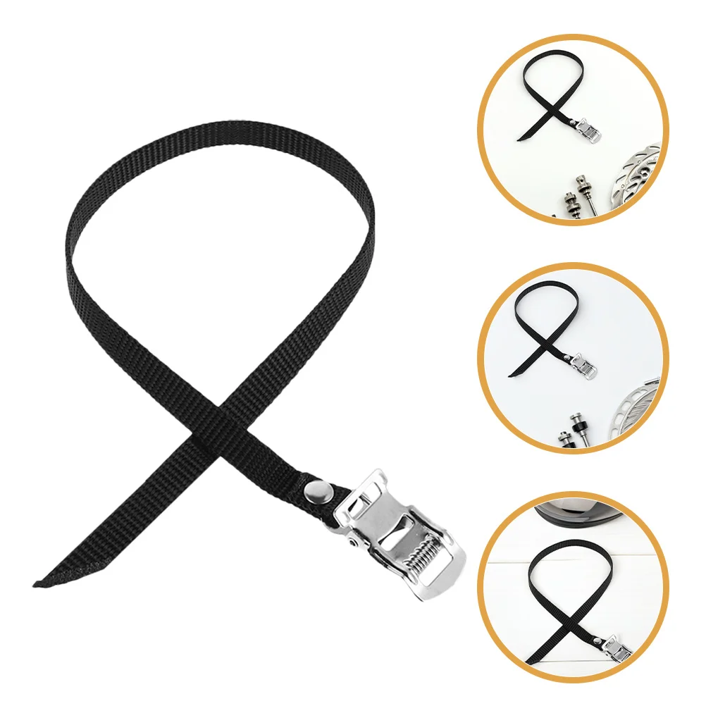 

10pcs Bicycle Pedal Straps Adjustable Aluminum Anti-Slip For Fixed Gear Mountain Bike Gym Exercise Cycling Footrest Strap
