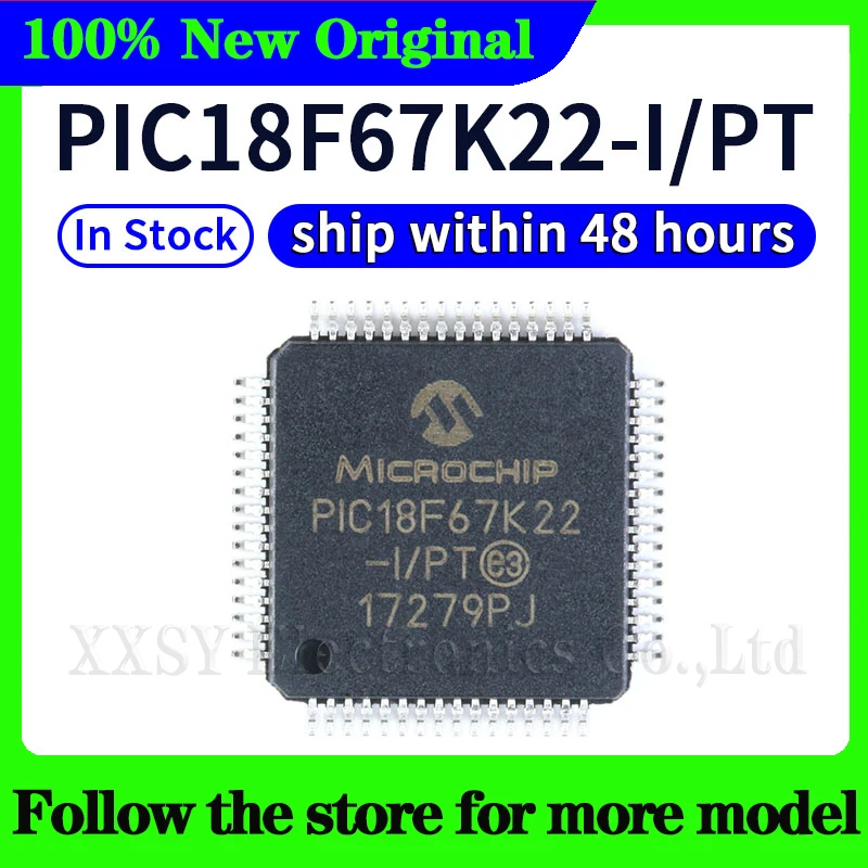 PIC18F67K22-I/PT In stock